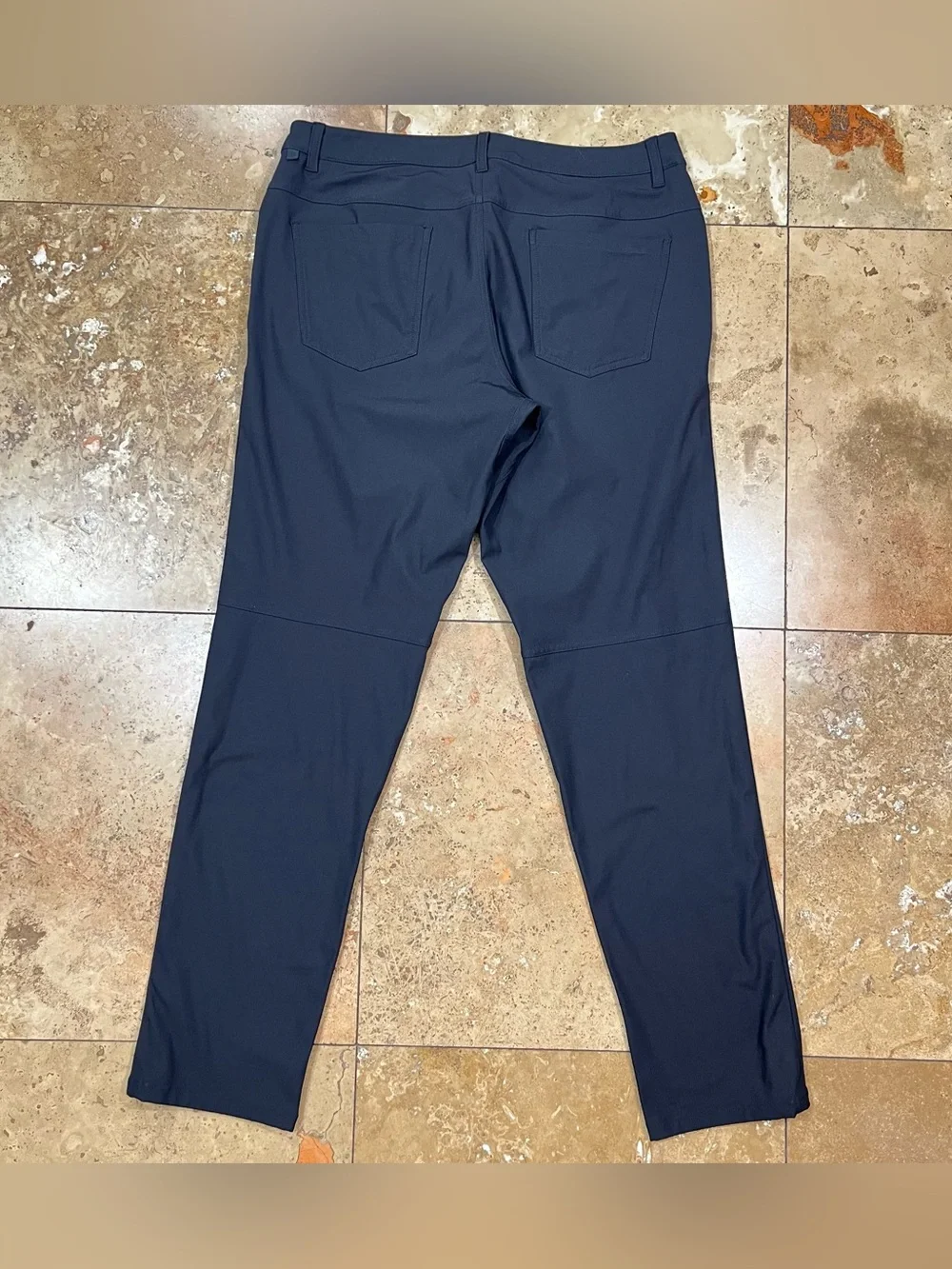 Lululemon Men’s ABC Commission Warpstreme Performance Chino Pants Black Size 34